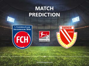 Heidenheim vs Energie Cottbus prediction