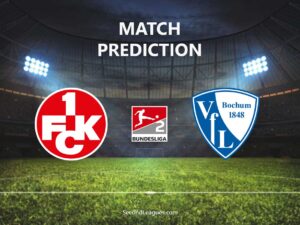 Kaiserslautern vs Bochum prediction