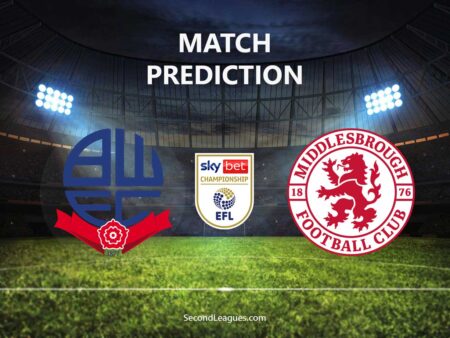 Bolton vs Middlesbrough: Prediction & Pre-match Analysis