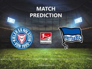 holstein kiel vs hertha berlin prediction
